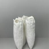 家通复古风陶瓷花瓶仿真花器样板间客厅餐桌茶几果盘装 饰摆件组合