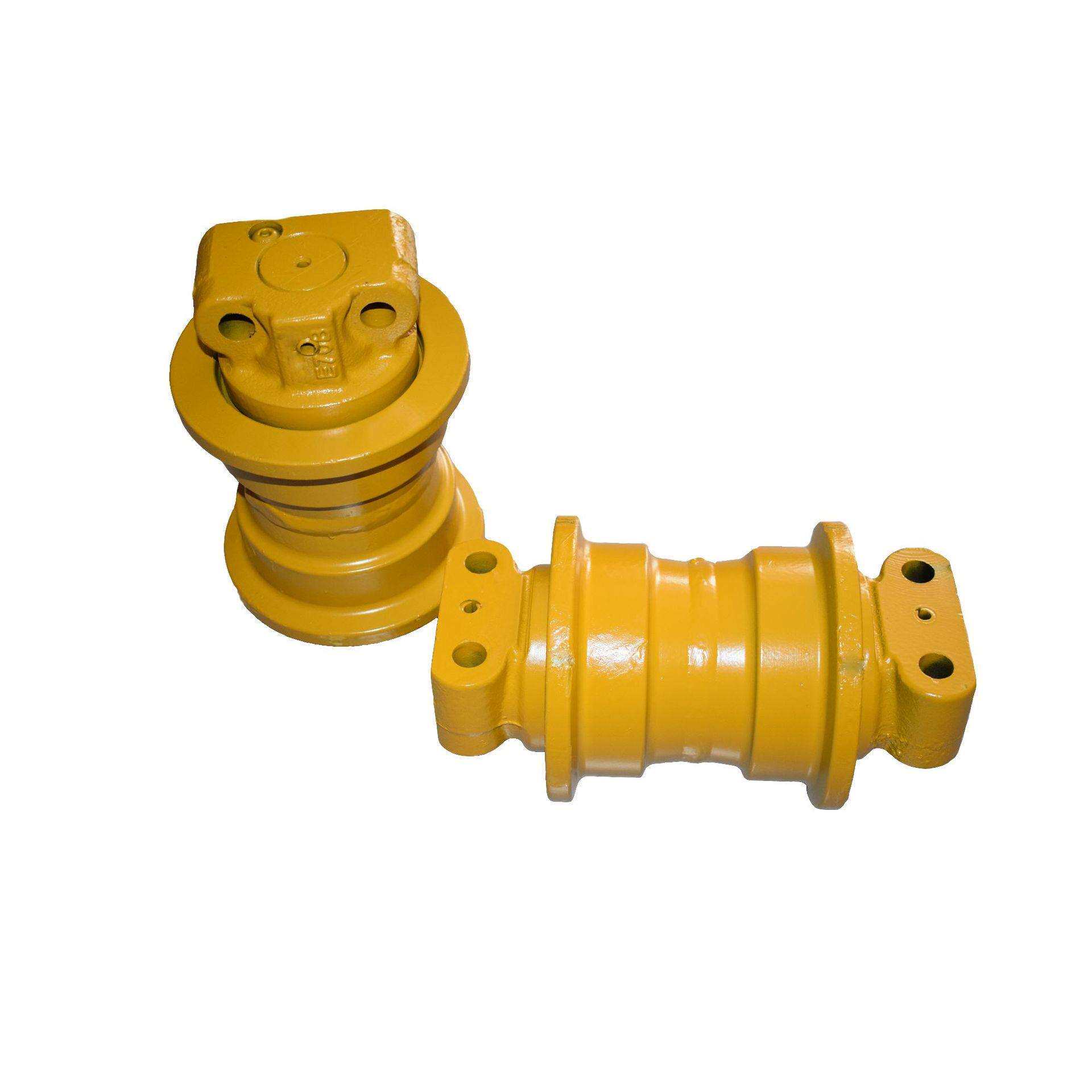 挖掘机卡特E70B支重轮链条齿圈滚轮回转支撑底盘件四轮一带直销