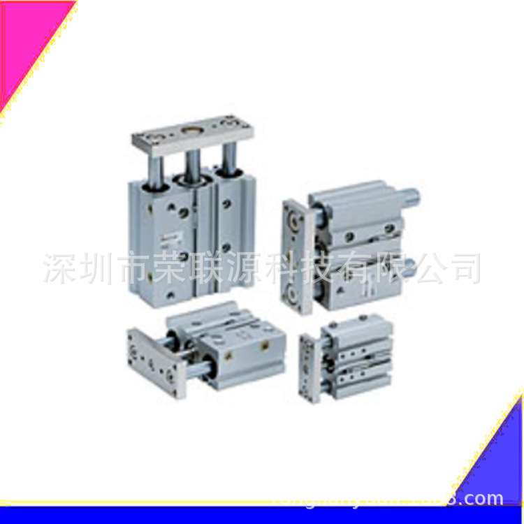 SMC带导杆气缸MGQM20-125Z MGQM20-150Z MGQM20-175Z MGQM20-200Z