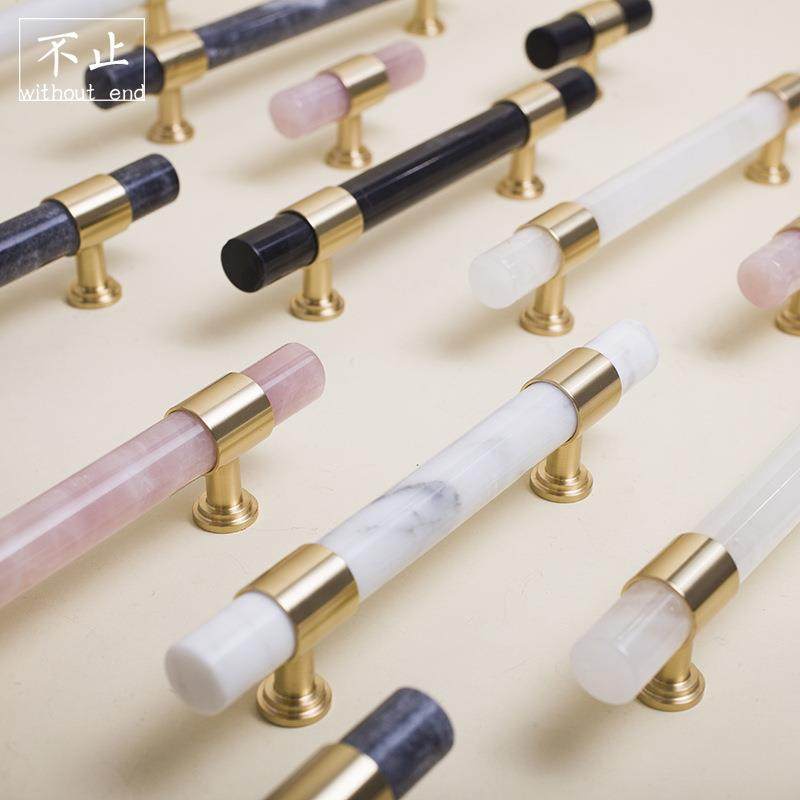 不止法式水晶大理石拉手橱柜衣柜门轻奢家具黄抽屉把手简约,3C数码配件,USB灯,淘宝优惠券,粉丝福利购,淘宝优惠卷