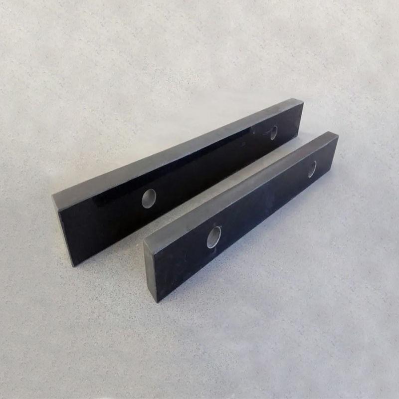 大理石平尺划线测量平尺00级花岗石检测平行平尺平板角尺机械构件