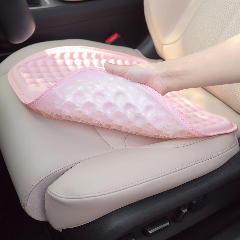 汽车凝胶坐垫屁垫蜂窝冰垫车用夏季凉垫办公室椅子垫学生车载座垫