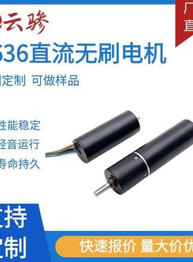 1636小风扇用直流无刷电机12V微型电动机高转速马达厂家