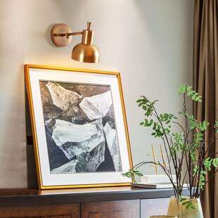 全铜壁灯墙壁挂画灯具led免打镜前灯镜柜专用梳妆台镜灯化妆灯