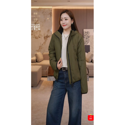 【YUAN】户外休闲连帽夹克棉服