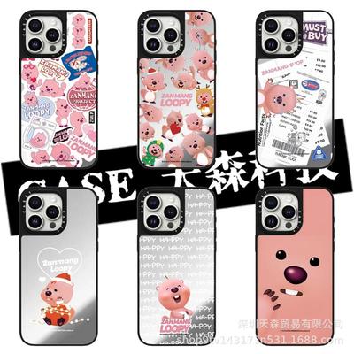 潮牌CASE联名露比标签iPho