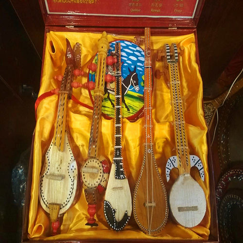 新疆民族乐器六件套工艺礼品摆饰家居装J饰摆件民族特色旅游纪念
