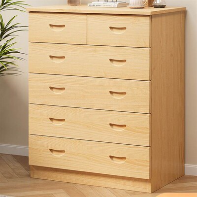 2023推荐松木柜五斗六斗七w斗实木收纳柜子储物柜现代简约客厅卧