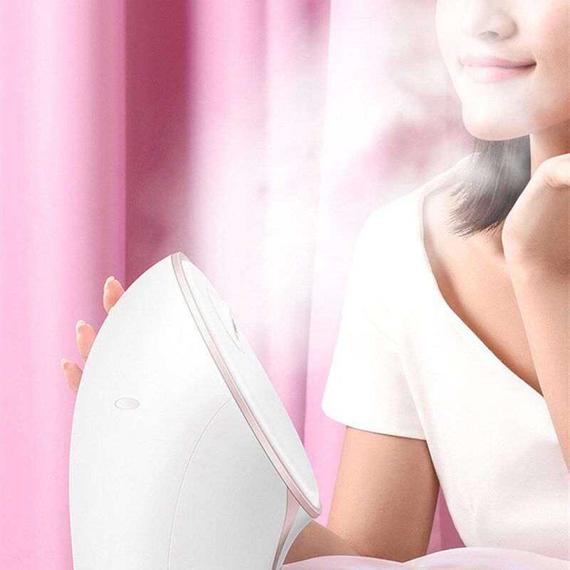 爆款新款冷热喷雾蒸脸仪补水美容仪家用离子喷雾蒸脸蒸面器