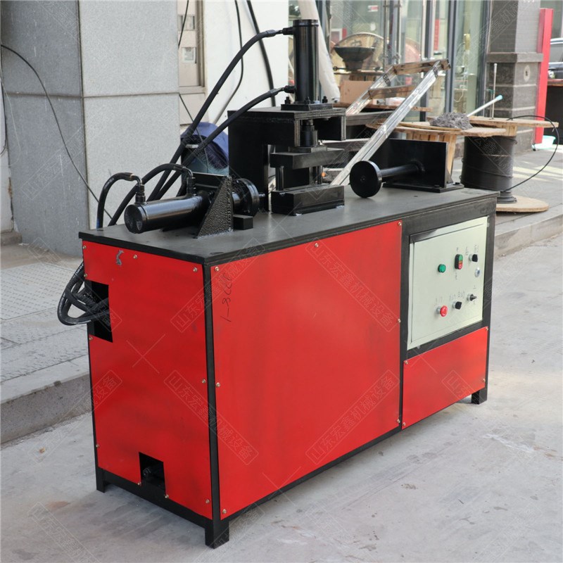 电动液压缩管机方管圆管椭圆管都可加工缩口机液压无痕对插胀管机
