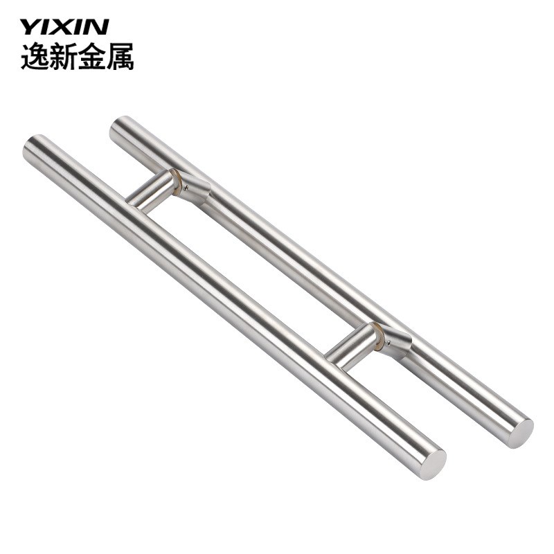 304不锈钢对抽拉手 磨砂玻璃门大门把手包房拉手大门把手简约