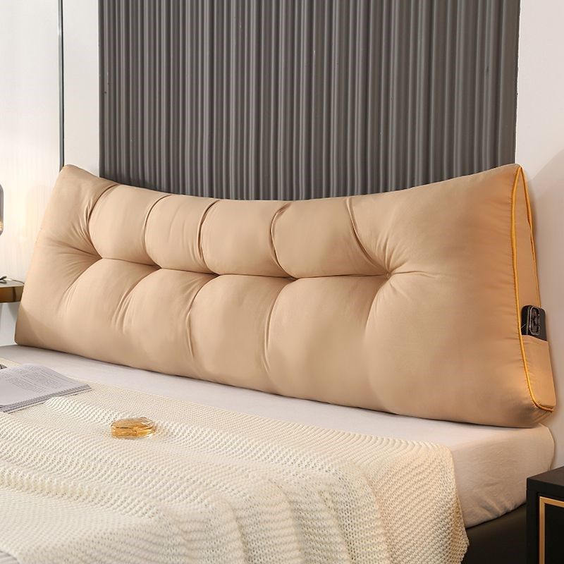 床头靠垫2024三角大靠背床上玩手机榻榻米软包靠枕卧室沙发