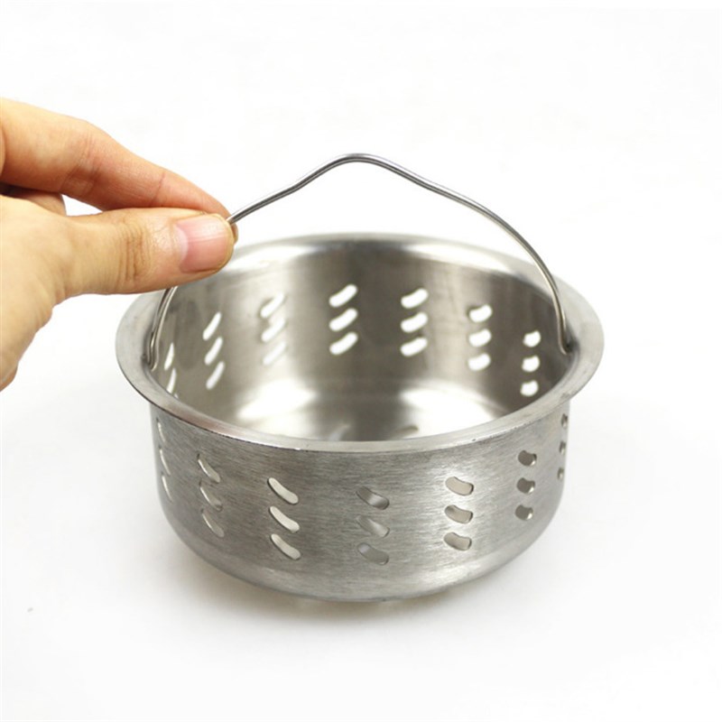 水槽下水器提篮下水口盖子洗菜水池过滤网提笼洗碗盆盖水槽过滤器