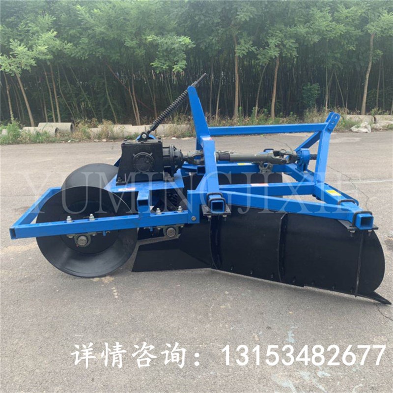 水田旱田双边筑埂机水稻田梗修复机四轮拖拉机带中置打埂机起埂机