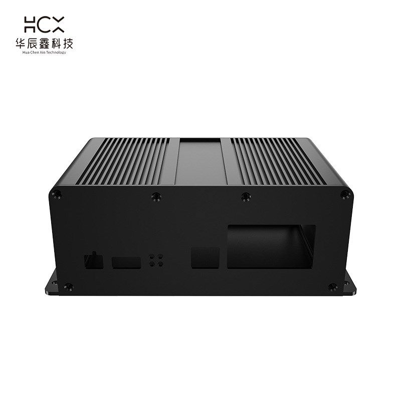 无风扇迷你小主机铝型材外壳壁挂式工控电脑主机铝合金外壳