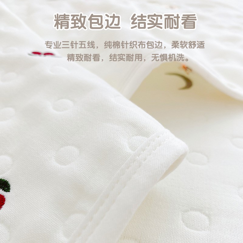 新生婴儿枕头0-12月纯棉透气云片纱布防吐奶枕垫宝宝平枕床上用品