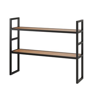 实木转角书架桌面l书柜电脑桌家用置物架书桌收纳置架办公桌上架