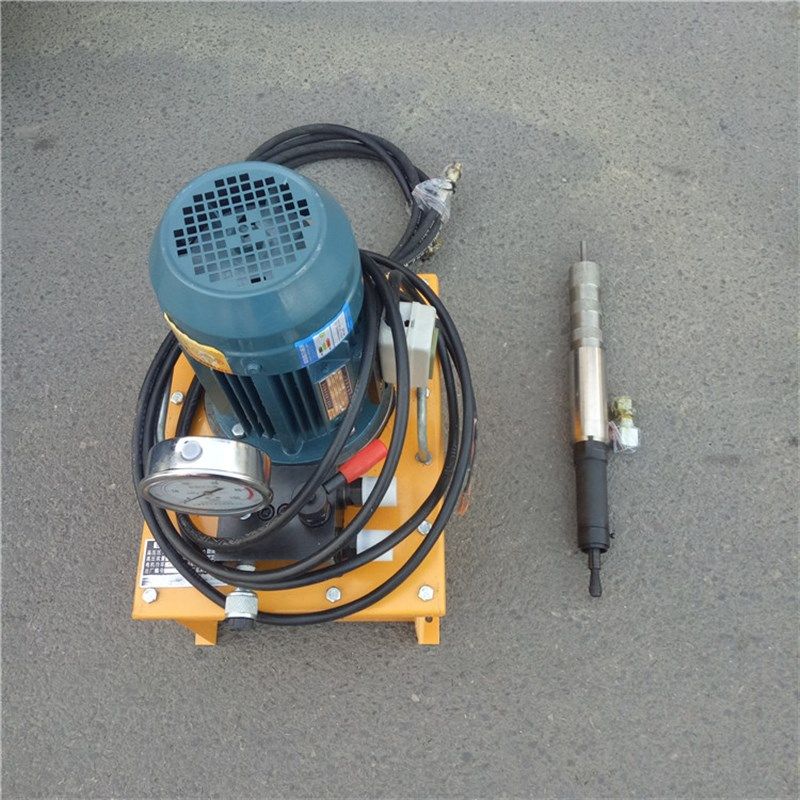 冷凝器维修用电动液压拔管机 冷凝器铜管拔管器15-28mm拔管器机头