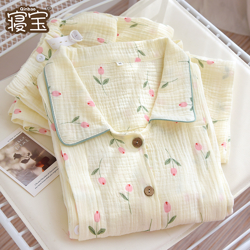 纯棉纱布月子服春秋孕妇睡衣夏季薄款产后全棉产妇哺乳哺乳衣套装,孕妇装/孕产妇用品/营养,哺乳衣/月子服,淘宝优惠券,粉丝福利购,淘宝优惠卷