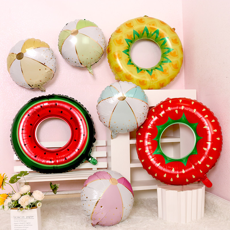 夏日主题西瓜草莓菠萝沙滩气球生日派对活动场景装饰氛围布置道具,节庆用品/礼品,气球,淘宝优惠券,粉丝福利购,淘宝优惠卷