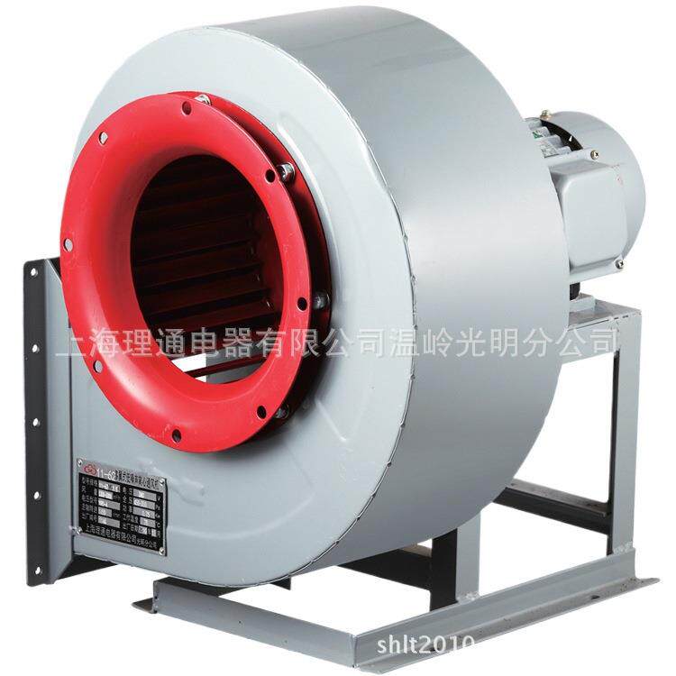 上海理通11-62-2A耐高温F级低噪声离心风机370W-4