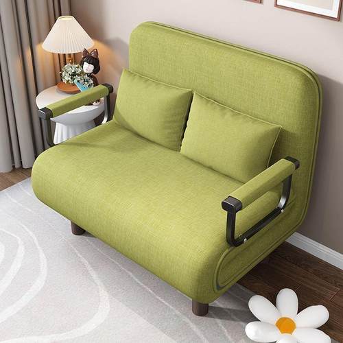 铁艺沙发可折叠两用沙发床小户型客厅多功能阳台书房单双人伸缩床