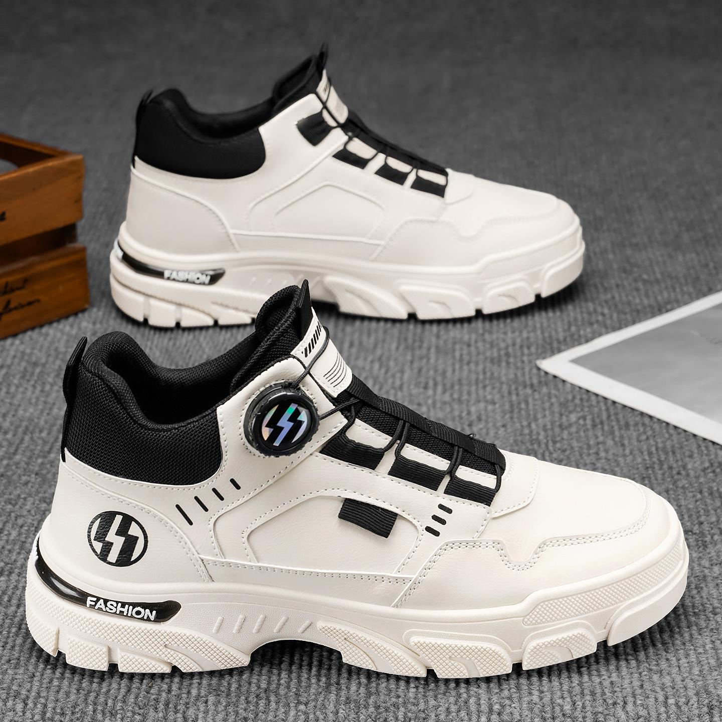 工装马丁靴男鞋秋季上班作