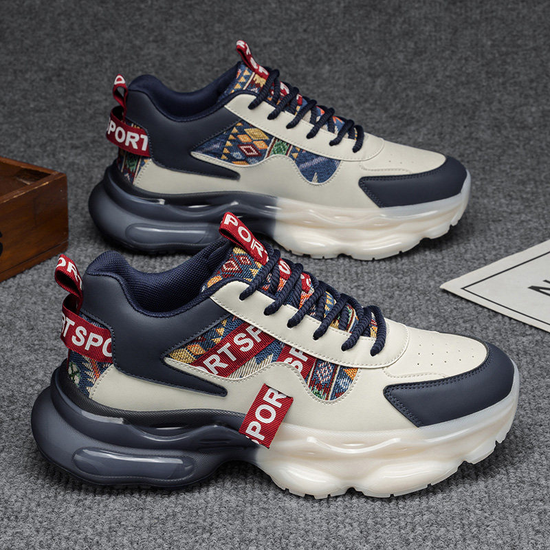 春秋季男鞋2026新款休闲运动男士跑步球鞋青少年初中学生老爹潮鞋