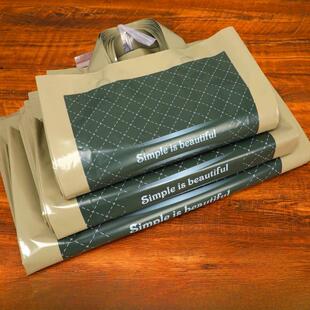 新款加厚服装塑料袋大中小号手提礼品袋时尚面膜衣服鞋盒包装胶袋