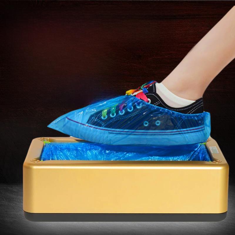 路晶全自动鞋套机家用踏脚式新型室内一次性鞋膜机智能鞋模鞋套机