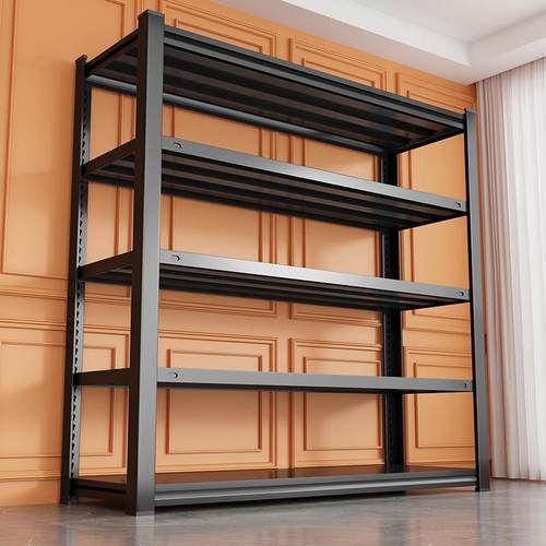 货架家用置物架多层置物架一体靠墙收纳层架展示架仓库货物架铁架