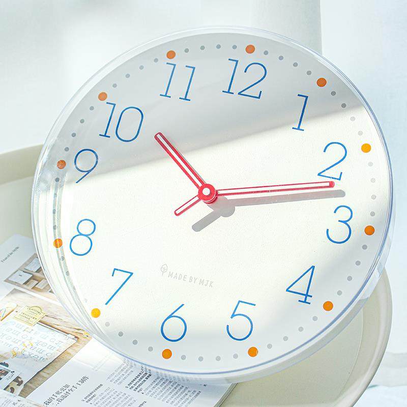 Mjk钟简约现代挂钟客厅家居时尚无声挂钟挂钟创意时尚