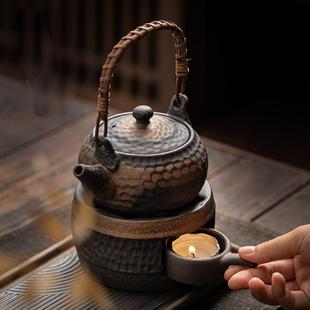 复古温茶炉煮茶壶电陶炉家用泡茶专用提梁壶煮茶器泡茶壶 日式