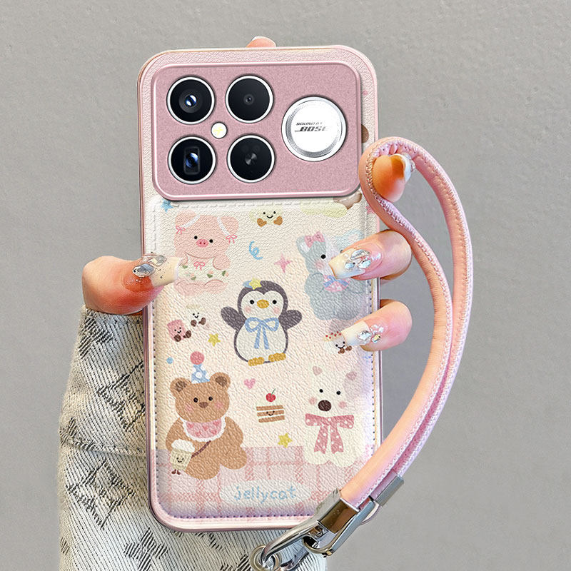 蛋糕派对适用红米K90Promax手机壳K80Pro高级感新款女K70E可爱卡通风K60个性创意小众k50全包防摔k40挂绳外壳,3C数码配件,手机保护套/壳,淘宝优惠券,粉丝福利购,淘宝优惠卷