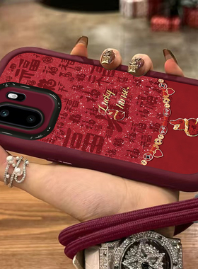 适用一加ACE6手机壳ACE5闪福葫芦3Pro女新款2V保护套OnePlus一加15全包防摔13T带挂绳12硅胶11软壳1+10新年款