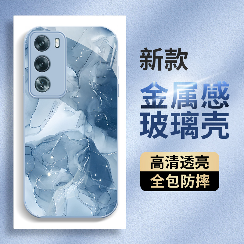 适用opporeno12手机壳新款reno11pro防摔reno10可爱女reno9网红reno7se玻璃reno6高级感reno5k/4镜头全包3潮+