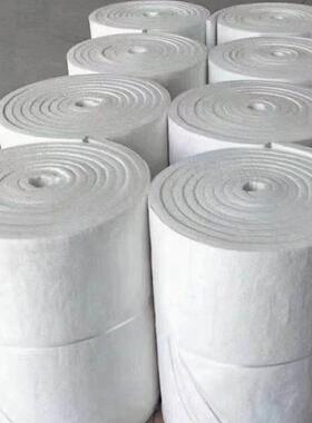 防火硅酸铝针刺毯工业窑炉隔热陶瓷纤维毯电厂含锆硅酸铝卷毡