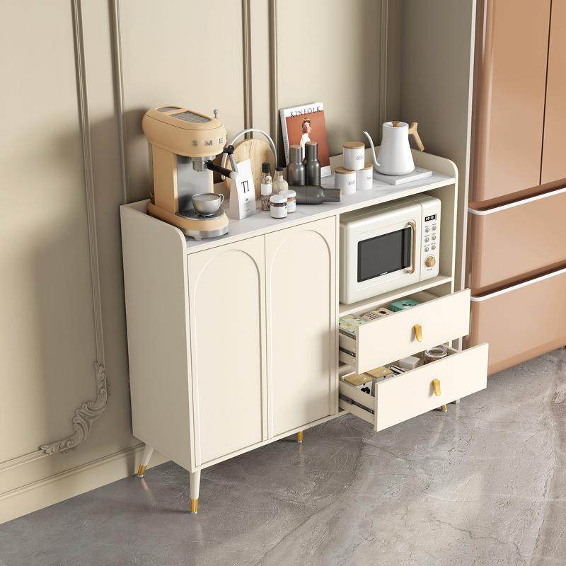餐边柜奶油风厨房桌微波炉置物架碗橱柜收纳柜轻奢现代简约茶水柜,畜牧/养殖物资,畜牧/养殖器械,淘宝优惠券,粉丝福利购,淘宝优惠卷