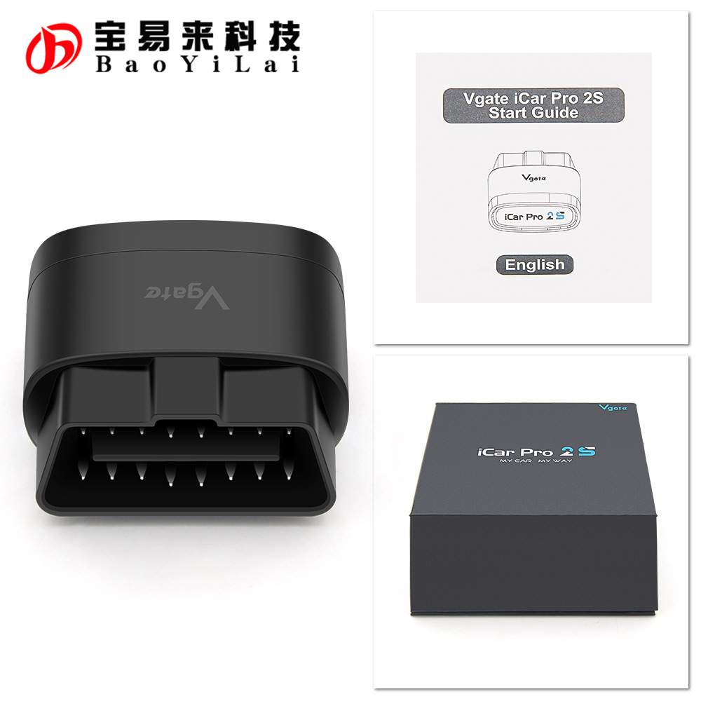 Vgate iCar Pro 2S 3m bps fast bluetooth 休眠无线唤醒 诊断仪