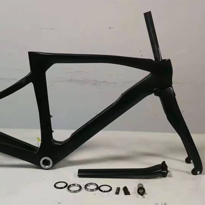 速发碳纤维公路车架 环法自行车车架 超轻全内走线自行车SL-7 F-1