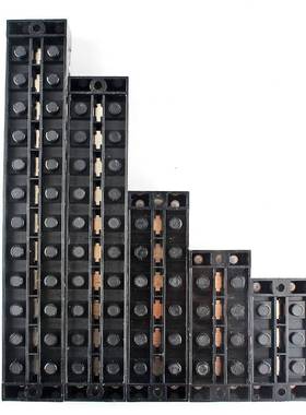 极速纯铜接线端子排TBC TB-10010 1000I10固定式压线板10位100A接