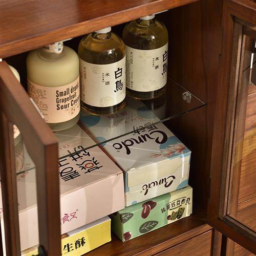 极速实木夹缝柜收纳柜客厅厨房抽屉D式窄柜阳台缝隙小户型置物柜