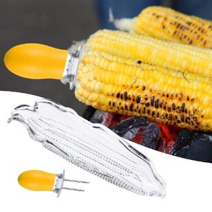 极速Newest Corn Set Barb And Holder Tray Cornn 4pcs Cob