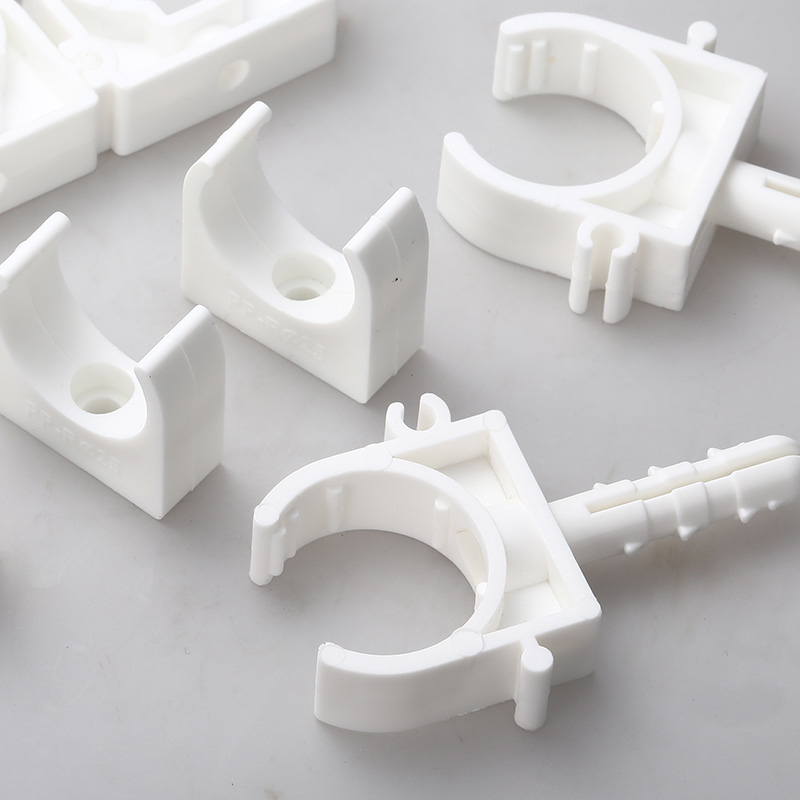 极速pvc管卡水管固定神器20v2532u型排水管夹子抱箍管卡扣塑料PPR