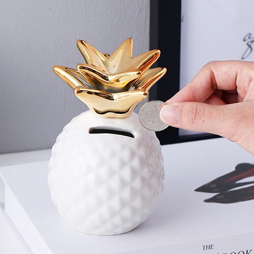 极速Nordic Modern Home Decor Pineapple Ornat PSynthetic Resi