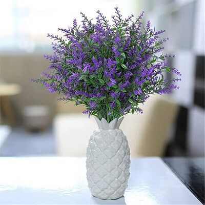 极速Hot Sale Artificial Flower Lavender Color BoSuquet Plast