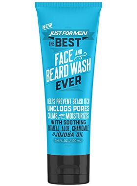 极速Just Feor Men The Best Face & Beard Wash Ever  Mosturize