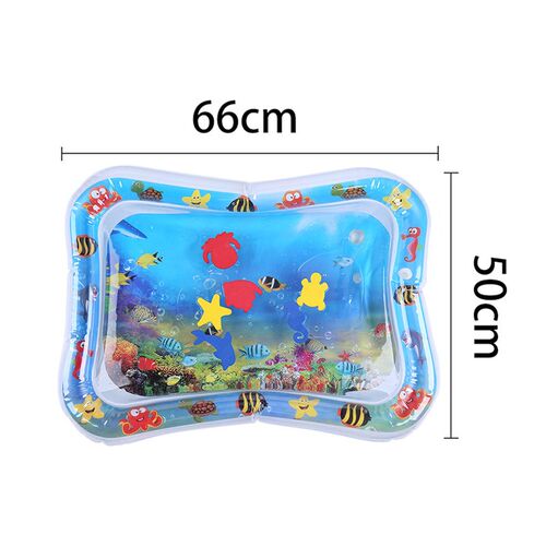 极速Baby Play Water Mat Inflatzable Infants Tummy Time Playm