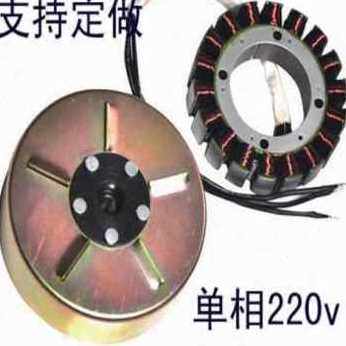 极速新新款汽油发电机220V单J相转子定子需要定做品
