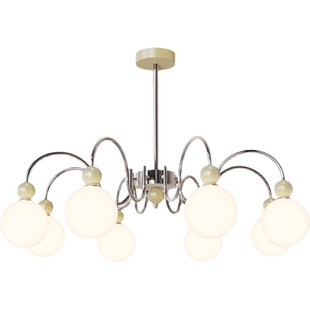 极速魔豆吊灯新款大气客厅s灯具三室两厅组合套餐法式奶油风新款l